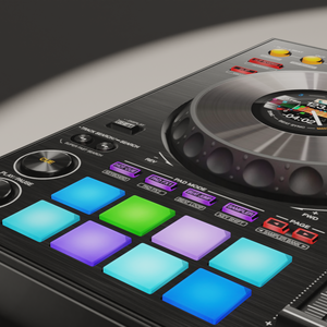 【VRChat想定】DDJ-800 3Dモデル