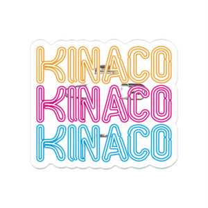 KINACOネオンサインアクリルバッジ