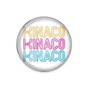 KINACOネオンサインピンバッジ