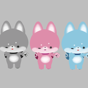 ❤️100JPY❤️「いぬいぬ / inuinu / 이누이누」Body texture♡