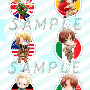 ヘタリア アクキー(親分・ロマーノ) - Terminal 61 - BOOTH