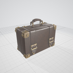トランク【3dモデル】バックケース