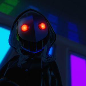 こわーい鬼さんのマスク【VRChat想定】