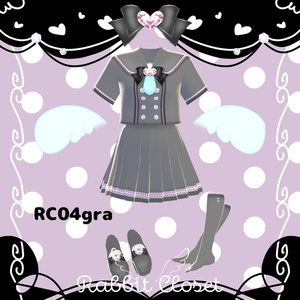 RCセーラーコーデセット【VRoid用衣装】
