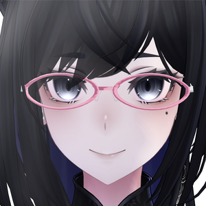 知的なメガネ（サングラス対応）