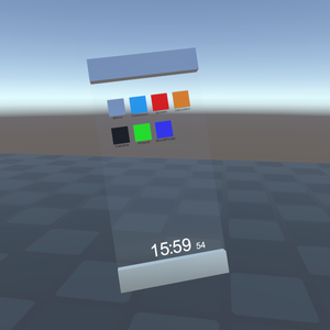 cluster用アイテム　タブレット端末ぽいもの
