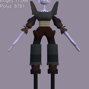 3Dモデル Trudy