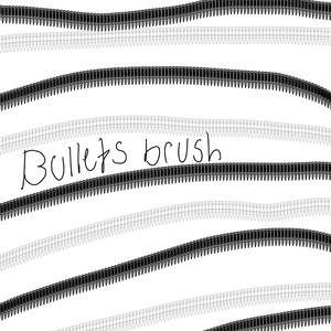 Bullet Brushes ibisPaint - ibisPaint用弾丸ブラシ