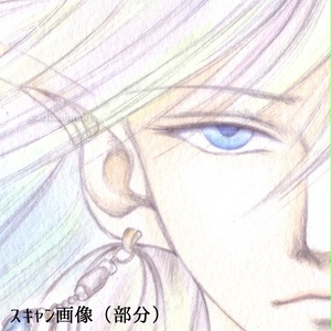 原画 『エルフの夢』 （アクリルガッシュ）