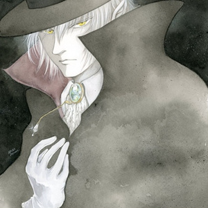 額装原画 『魔族の者』