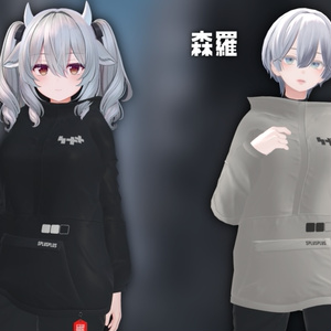 【6アバター対応】ストリートヴェイル：アノラック Street Veil Anorak 缩略图 6