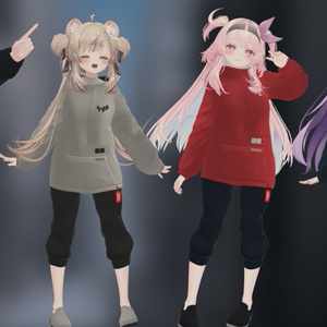 【6アバター対応】ストリートヴェイル：アノラック Street Veil Anorak 缩略图 5