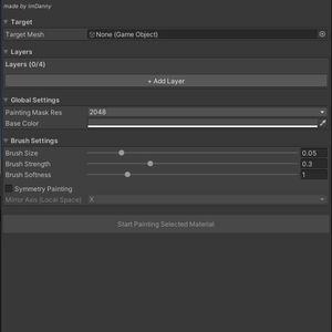 Unity Mesh Painter