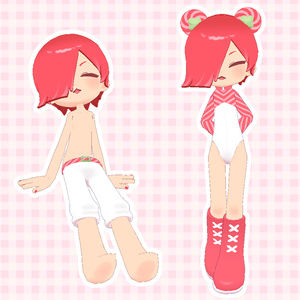 【VRChat】くまのトロ　[オリジナル3Dモデル] #くまのトロ 缩略图 4