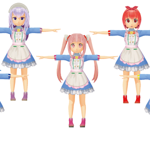 【セシル変身】いちご坂洋菓子店制服【テクスチャ＆VRM】