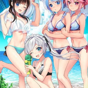 メイド大集合水着でバカンス♪（B2タペストリー）