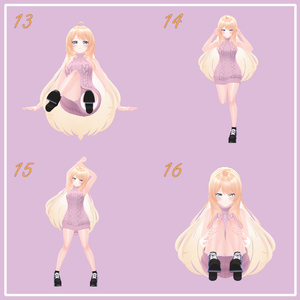 [Cutie Pose] for ERUQYUNA2 & LIMILIA 缩略图 5
