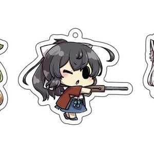 シルシランド×縁日射的コラボ　アクキーセット