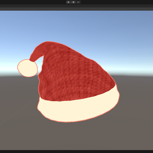 Santa_Hat, サンタ帽子 (Phys Bone)