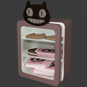 Steven universe Cookie cat 3D Asset pack!