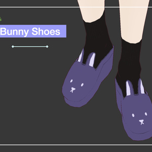 【VRoid】Bunny shoes 3D Clothing