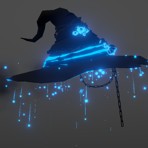 Witch Hat with particles VRC