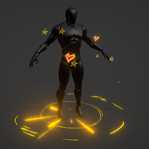 Simple Dance animation and Hearts (Kayn) for vrc