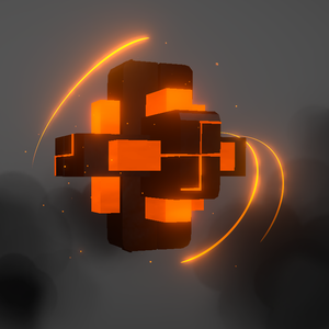 Zhongli Burst Particle Animation