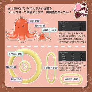 [食べられる！]もぐもぐおつまみリング[VRC向け汎用アクセサリー] 缩略图 5