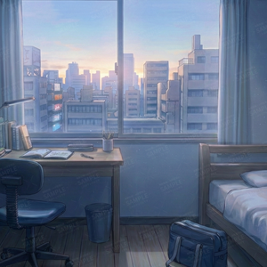 【背景】学生の部屋A