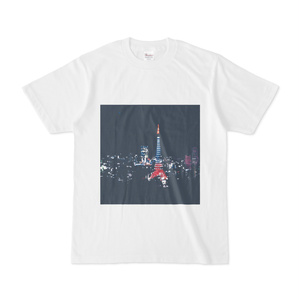 東京タワーの夜景のtシャツ