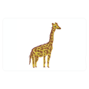 キリンさんのicカードステッカー