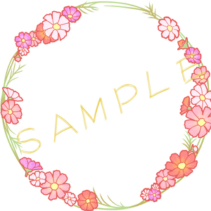 アイコンリング（SNS装飾）～コスモス～