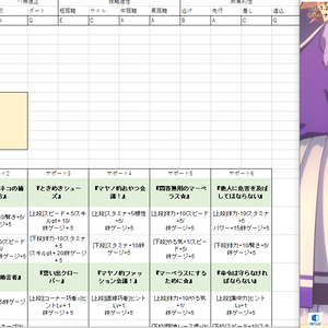 ウマ娘育成ツールα1.1