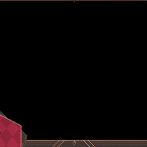 [Free] Static vtuber Asset/Overlay for Streaming (Fancy Red)