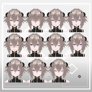 【オリジナル3Dモデル】リンフェイ（男性型）　Ver.1.02 缩略图 6