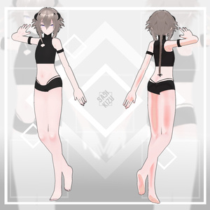 【オリジナル3Dモデル】リンフェイ（男性型）　Ver.1.02 缩略图 3