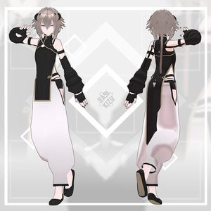 【オリジナル3Dモデル】リンフェイ（男性型）　Ver.1.02 缩略图 2