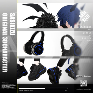 【オリジナル3Dモデル】ノイズ（noiz）RE Ver.2.00 缩略图 6