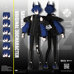 【オリジナル3Dモデル】ノイズ（noiz）RE Ver.2.00 缩略图 2