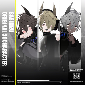【オリジナル3Dモデル】ノイズ（noiz）RE Ver.2.00 缩略图 8