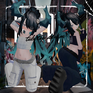 【アバター追加】だぼパンク【VRchat】【26アバター対応】