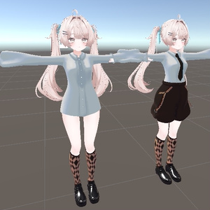 対応追加セール【13アバター対応】レトロボーイッシュ【VRChat】 缩略图 23