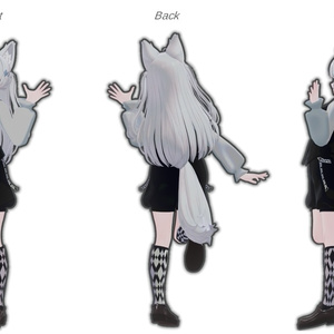 対応追加セール【13アバター対応】レトロボーイッシュ【VRChat】 缩略图 16