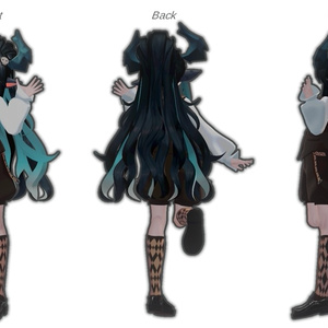 対応追加セール【13アバター対応】レトロボーイッシュ【VRChat】 缩略图 20