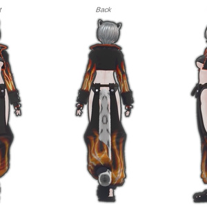 【11アバター対応 】がいかくファイアパターン【VRChat向け】 缩略图 14