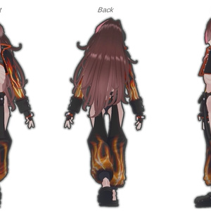 【11アバター対応 】がいかくファイアパターン【VRChat向け】 缩略图 16