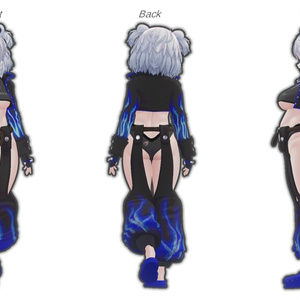 【11アバター対応 】がいかくファイアパターン【VRChat向け】 缩略图 18