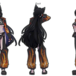 【11アバター対応 】がいかくファイアパターン【VRChat向け】 缩略图 17