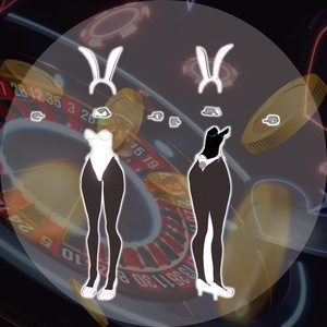 【SIUSIU専用】モノトゥーンバニー【VRChat 向け】 缩略图 3